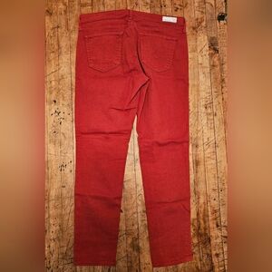 Women's colored cotton pants.
